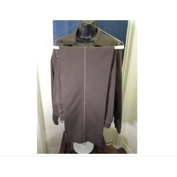 St. Emile Vintage Brown 2 Piece Women's Leisure Pant Suit - Picture 4 of 8